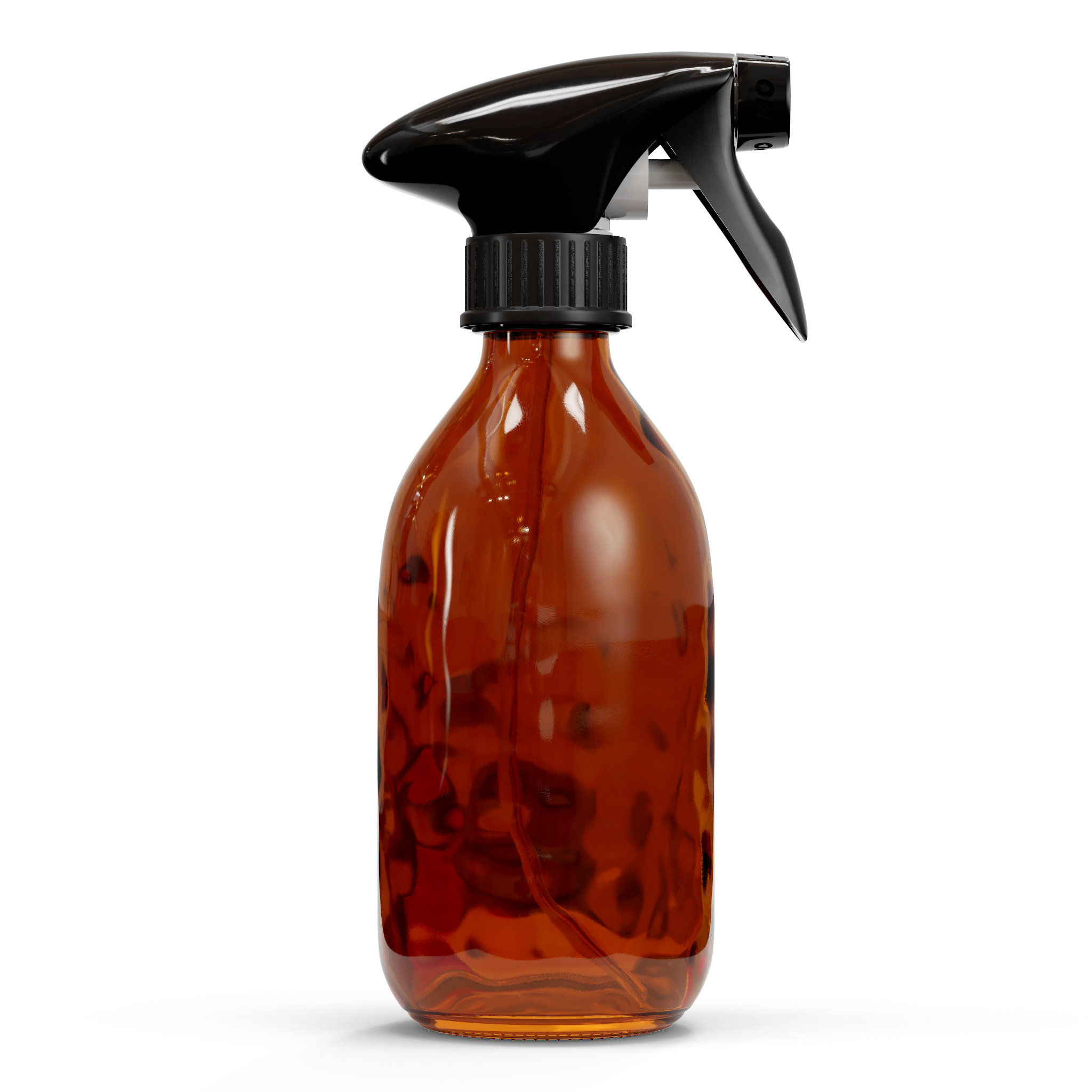 Glasflasche – Braun (einschließlich verschiedener Deckel)