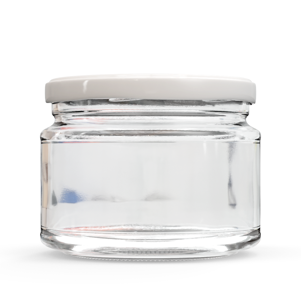 Glasgefäß (transparent)