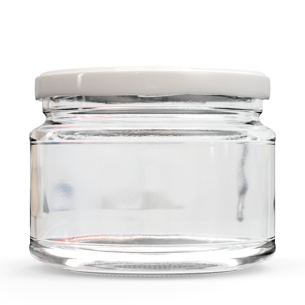 Glasgefäß (transparent)