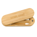 Wiederverwendbares Wattestäbchen-Set (Bambus)
