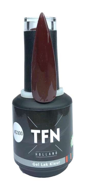 TFN Gel Lak D300 Bordeaux Rood - Hoogwaardige Professionele Gellak 15ml
