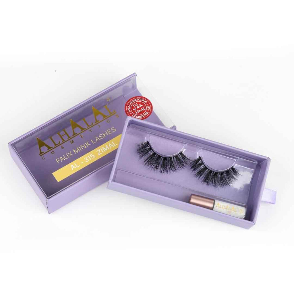 AL-315 ZIMAL (3D631) Valse Wimpers – Halal Cosmetica