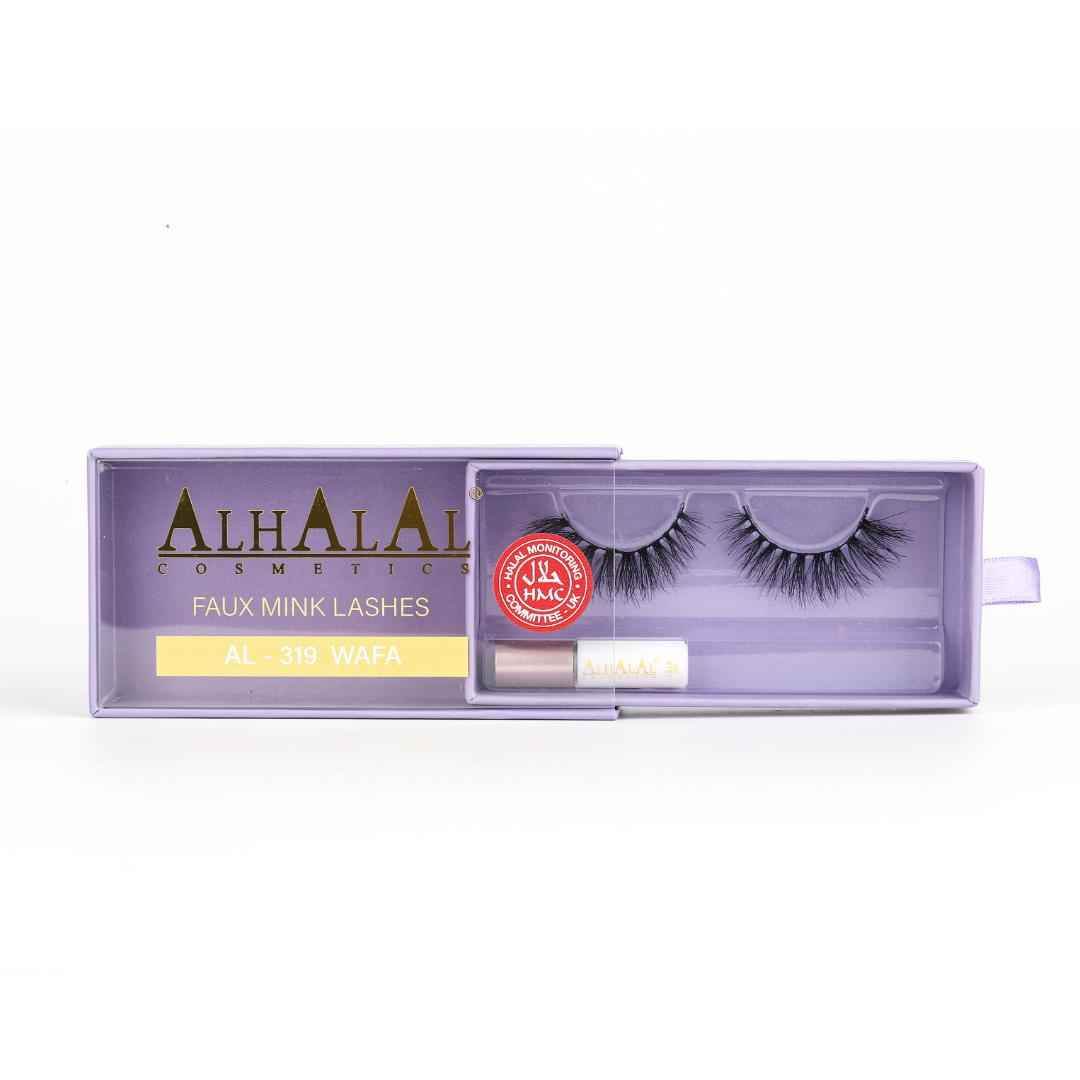 AL-319 WAFA (3D641) Falsche Nerz-Wimpers – Halal Cosmetica