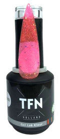 TFN Gel Lak D 150 Glitter Pink Oranje Zomer Kleur