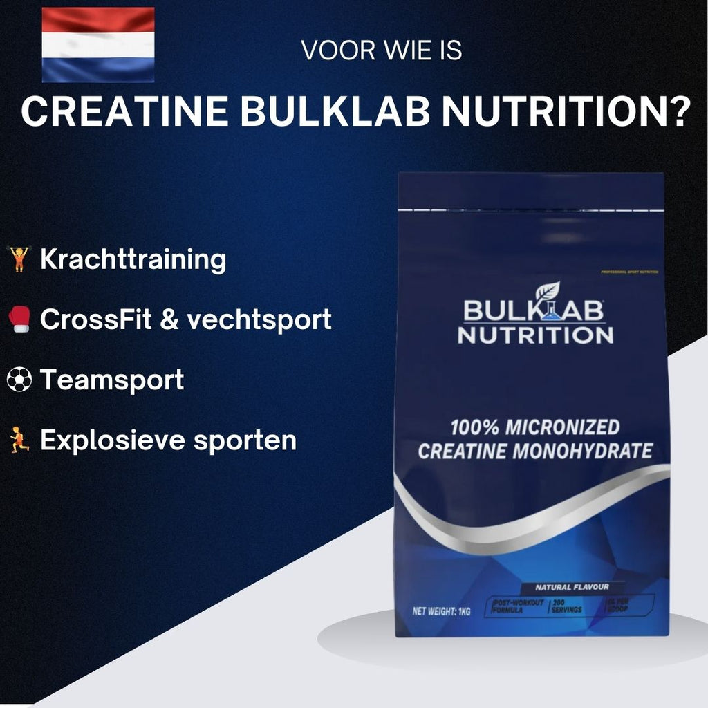 100 % Kreatinmonohydraat mikronisiert – BulkLab Nutrition