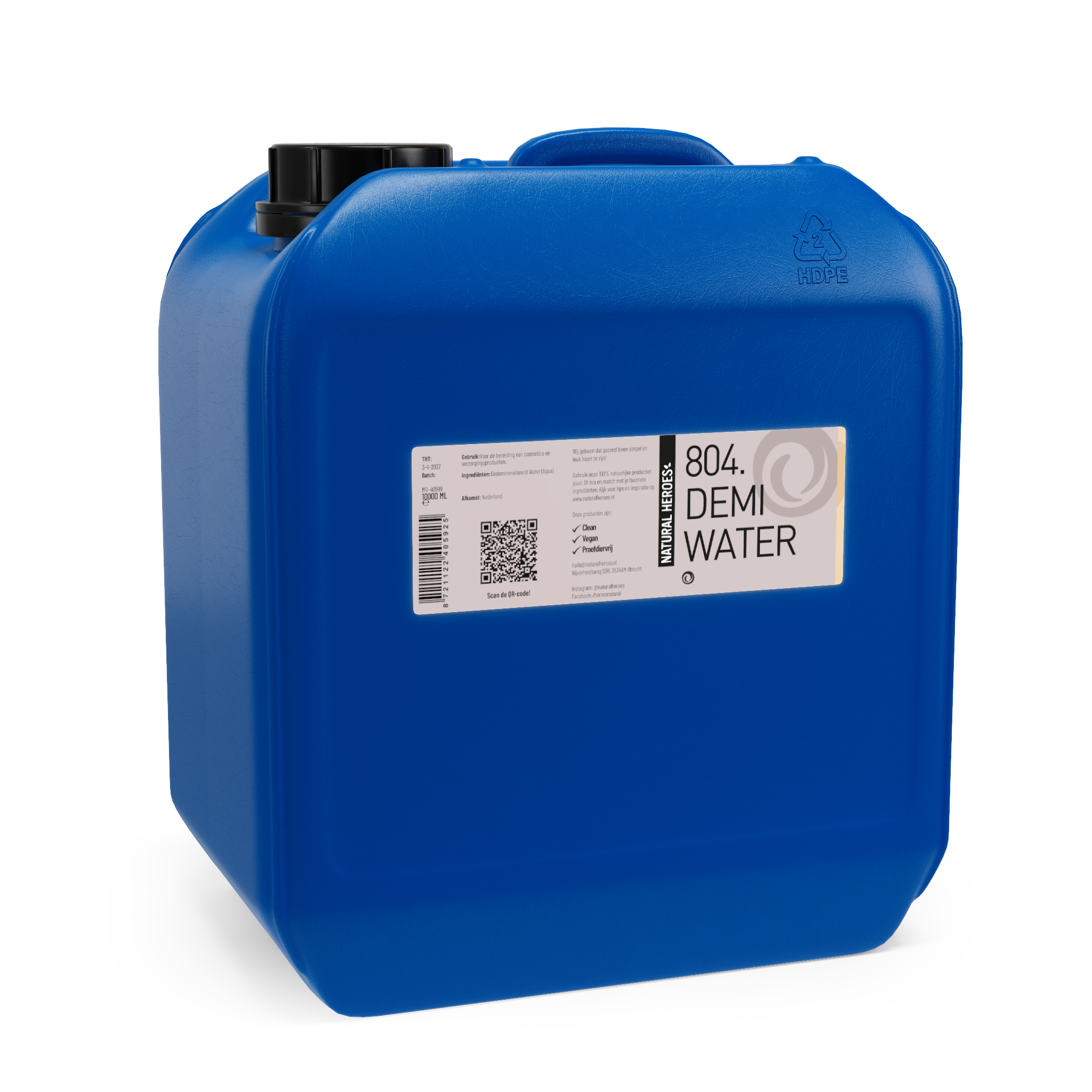 Entmineralisiertes Wasser