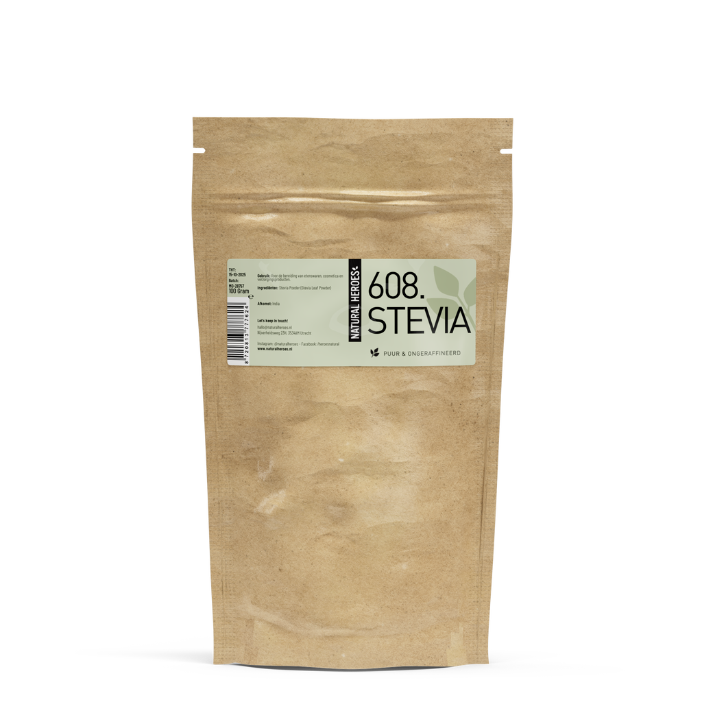 Stevia-Pulver (Rein und unraffiniert)