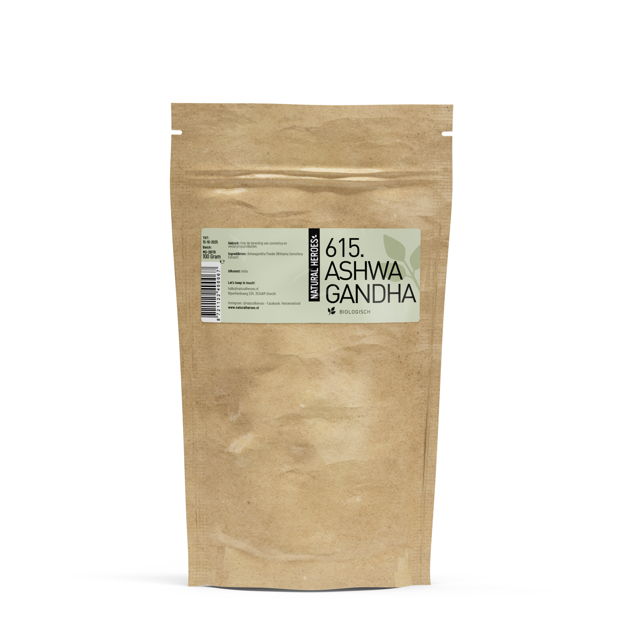 Ashwagandha-Pulver (Bio)