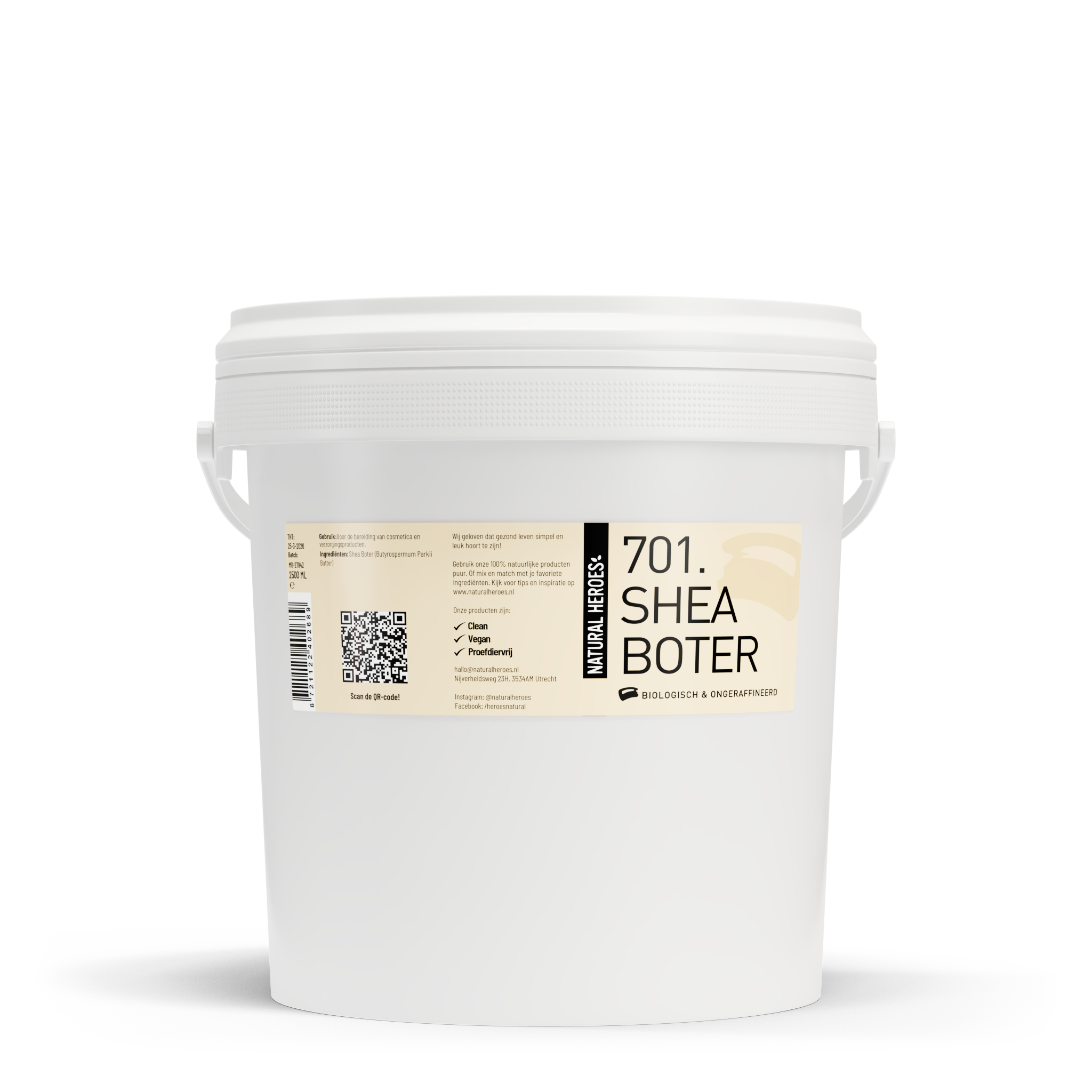 Sheabutter (Bio & Unraffiniert)