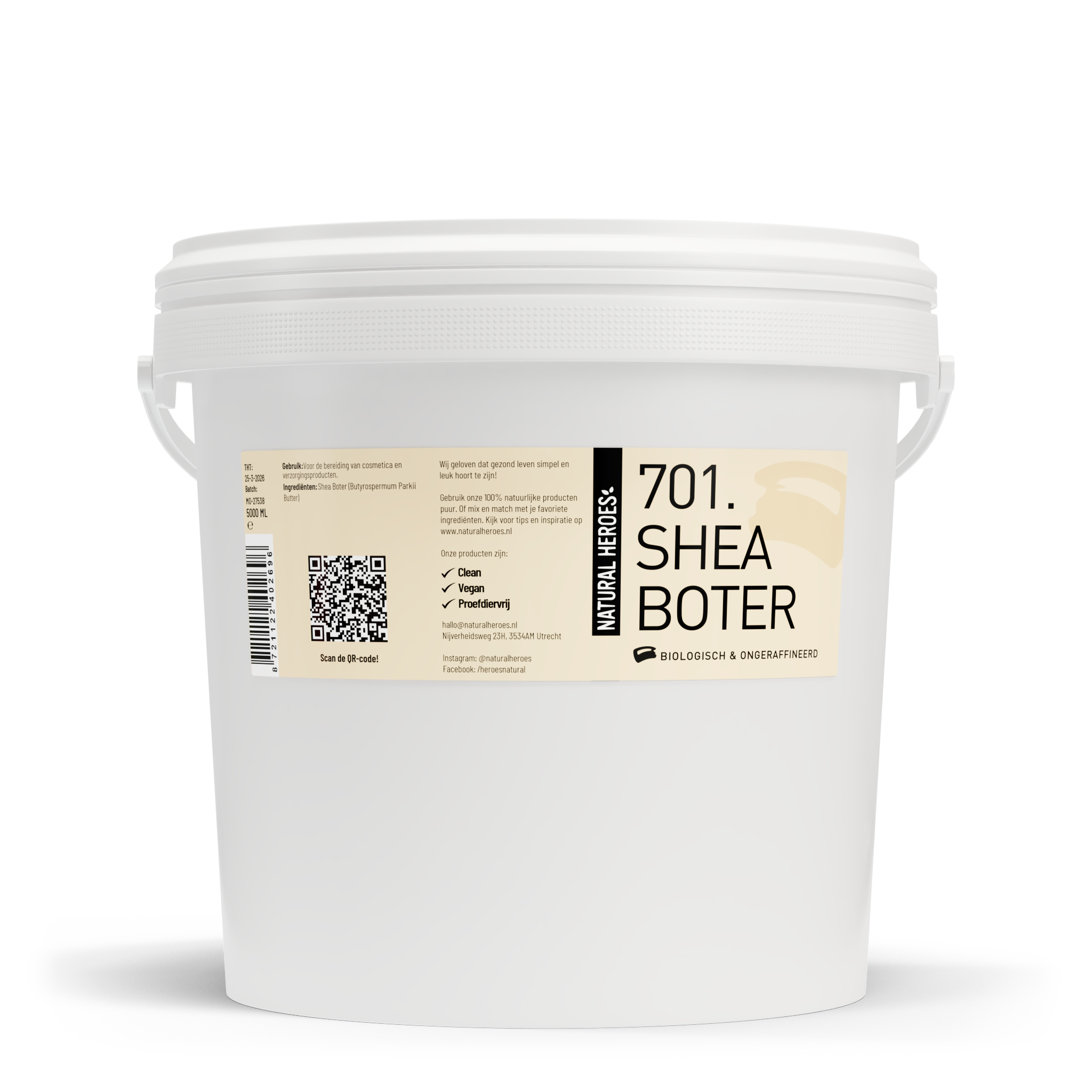 Sheabutter (Bio & Unraffiniert)