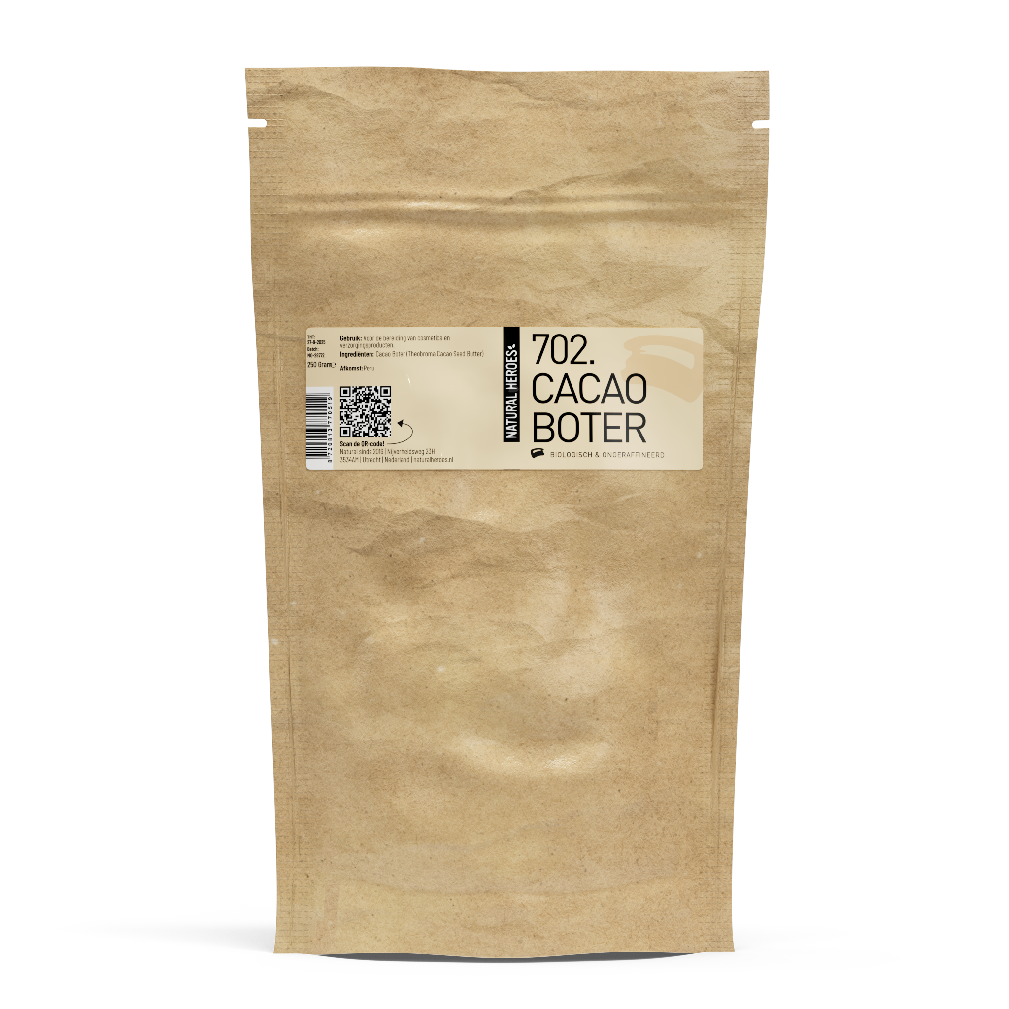Kakaobutter (Bio & Unraffiniert)