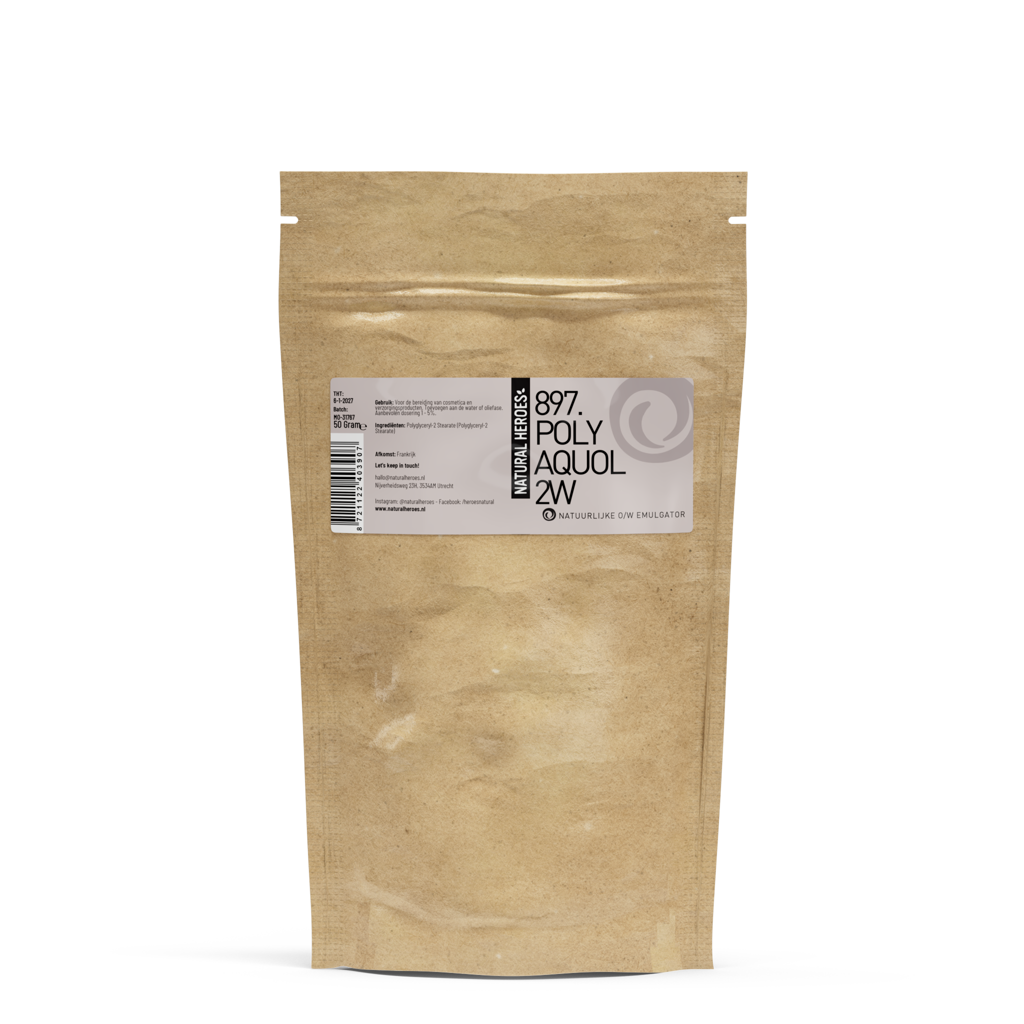 Natürlicher O/W-Emulgator (PolyAquolâ"¢-2W)
