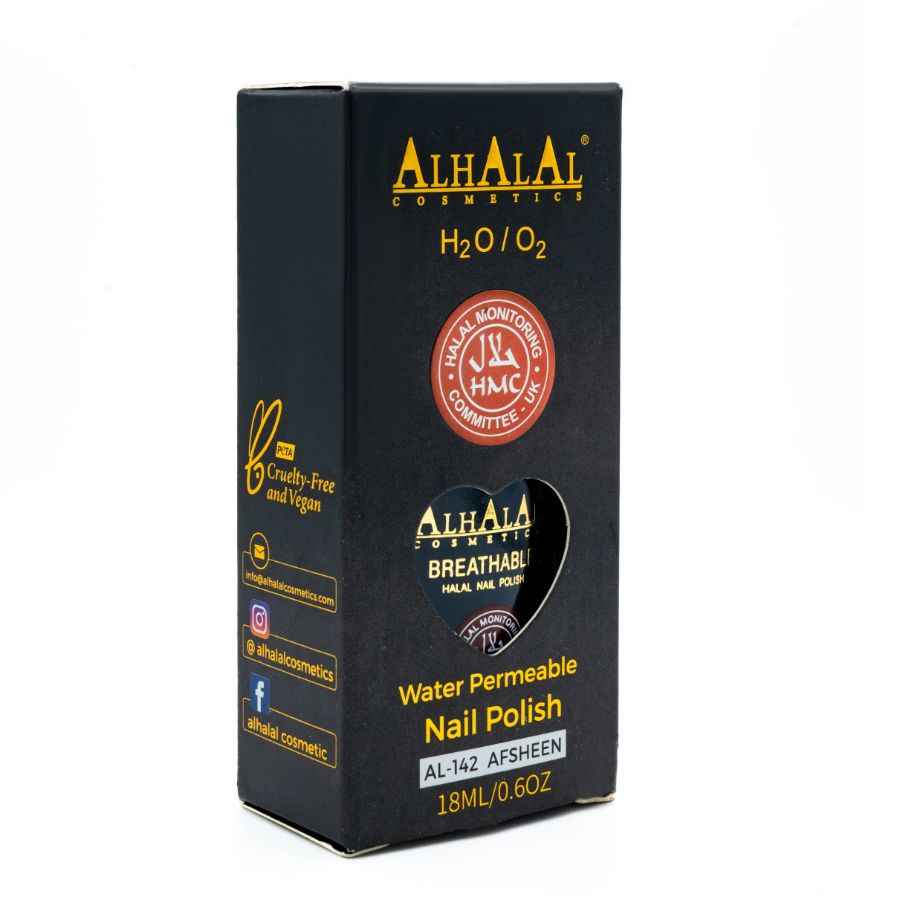 AL-142 AFSHEEN SCHWARZER NAGELLACK