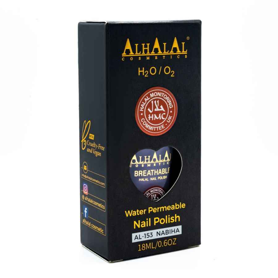 AL-153 NABIHA GRAUER NAGELLACK - Halal Cosmetics