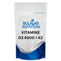 Vitamin D3 4000 IE + K2 100 mcg MK7 – Softgels – BulkLab Nutrition