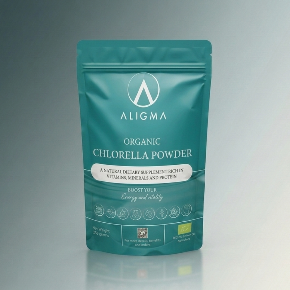 Bio-Chlorella-Pulver, 250 g