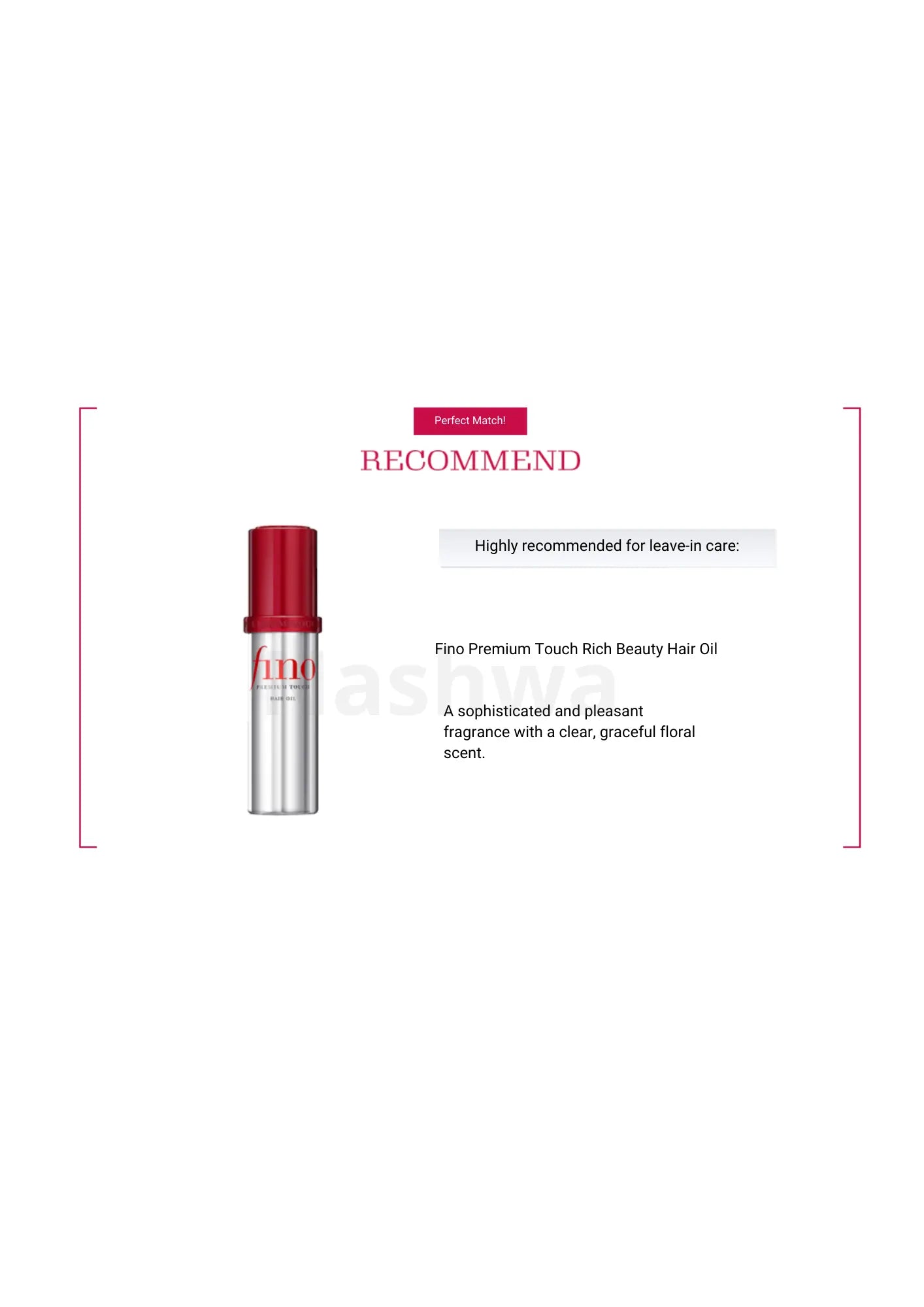Shiseido Fino Premium Touch Haaressenz Maske
