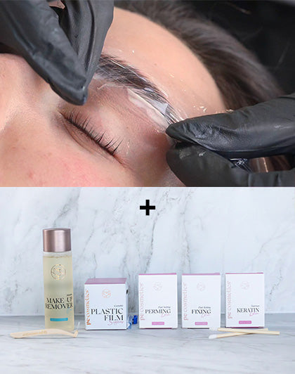 Online-Schulung Brow Lamination + Starterkit (verschiedene Sprachen)