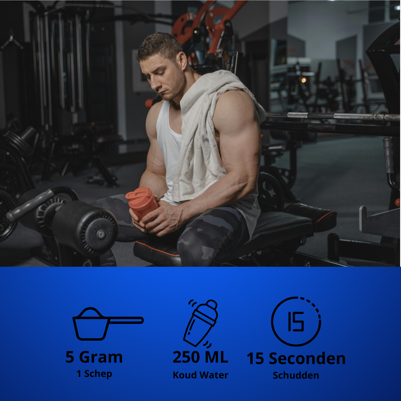 CreaBulk – 100% Kreatinmonohydraat – BeBulk Nutrition