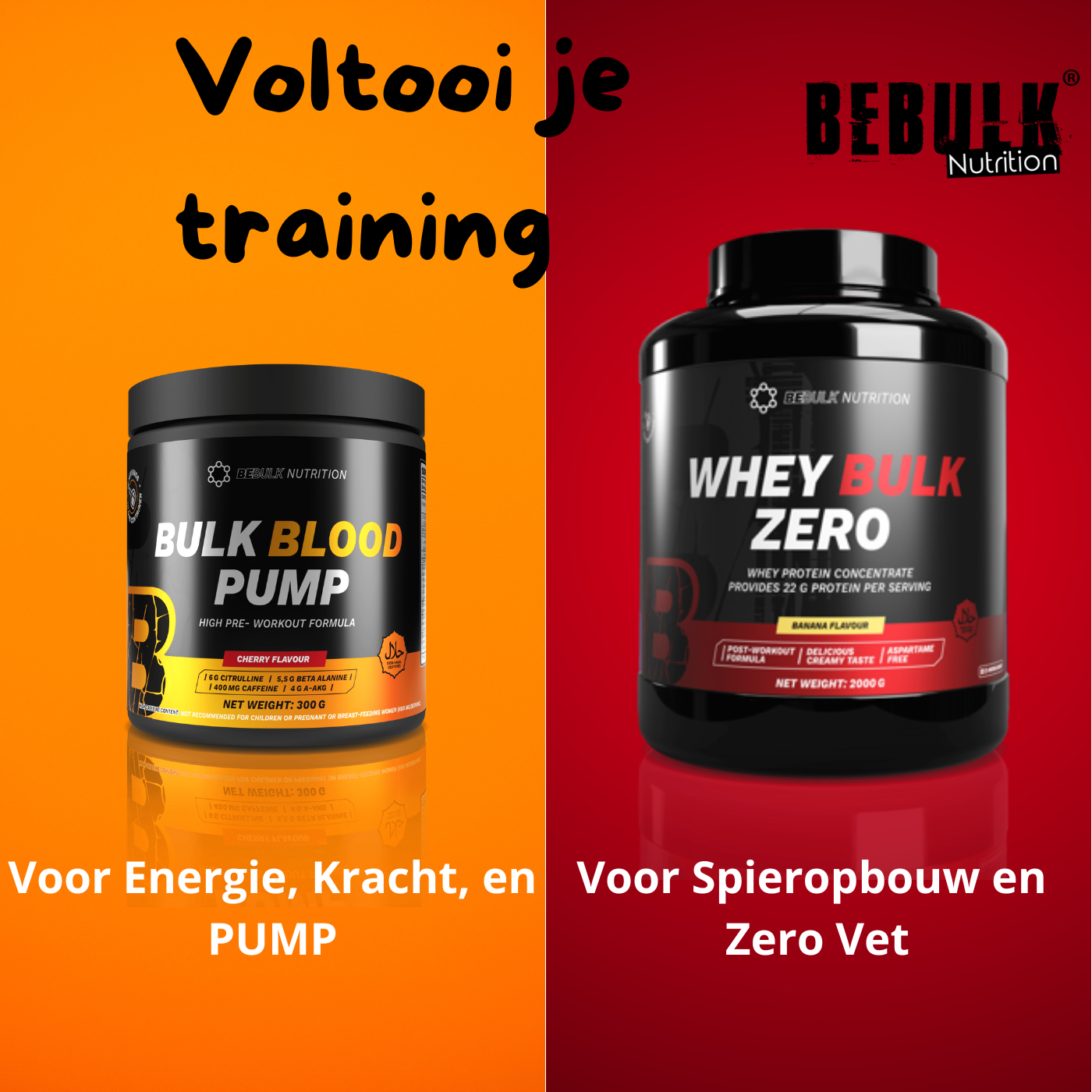 CreaBulk – 100% Kreatinmonohydraat – BeBulk Nutrition