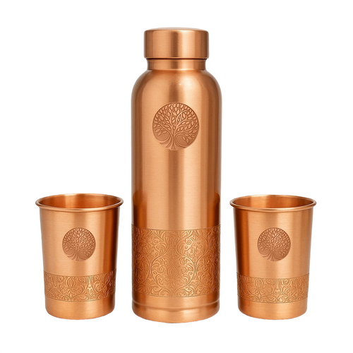 Kupferglas-Set