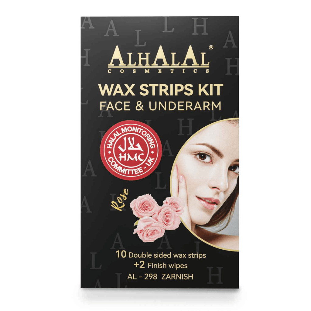 AL-298 ZARNISH WACHSSTREIFEN FÜR GESICHT UND ACHSELHÖHLEN – Halal Cosmetics