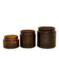 Glass Jar – Braun (inklusive Kappe)