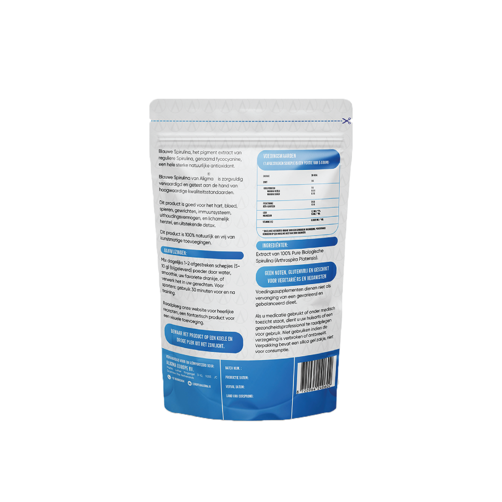 Bio-Blaues Spirulina-Pulver Superfood 75 Gramm