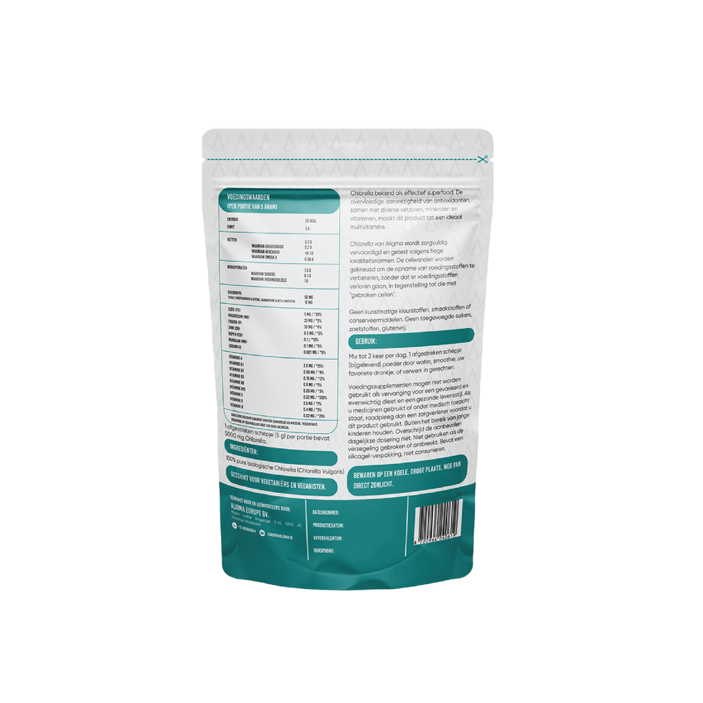 Organisches Chlorella-Pulver für Tiere 250 Gramm