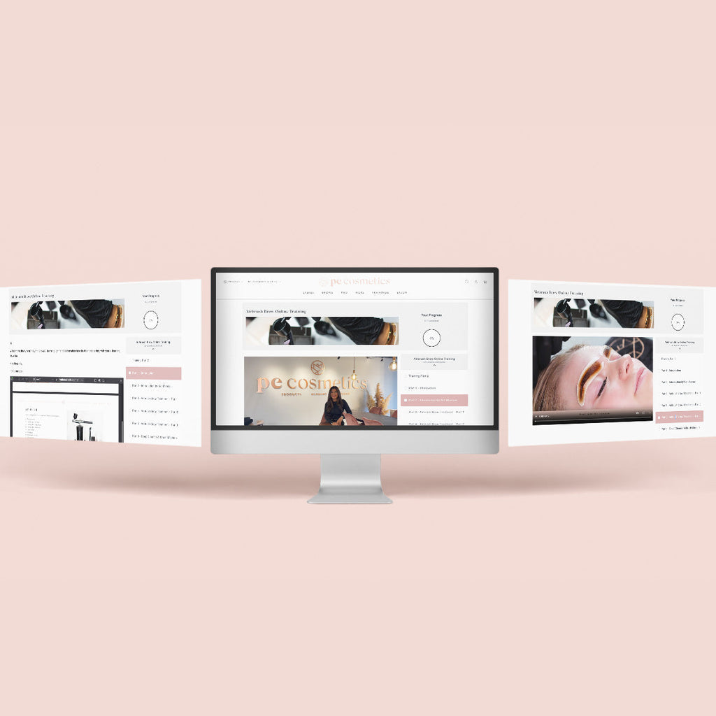 Airbrush Brow Online-Schulung - Frankreich