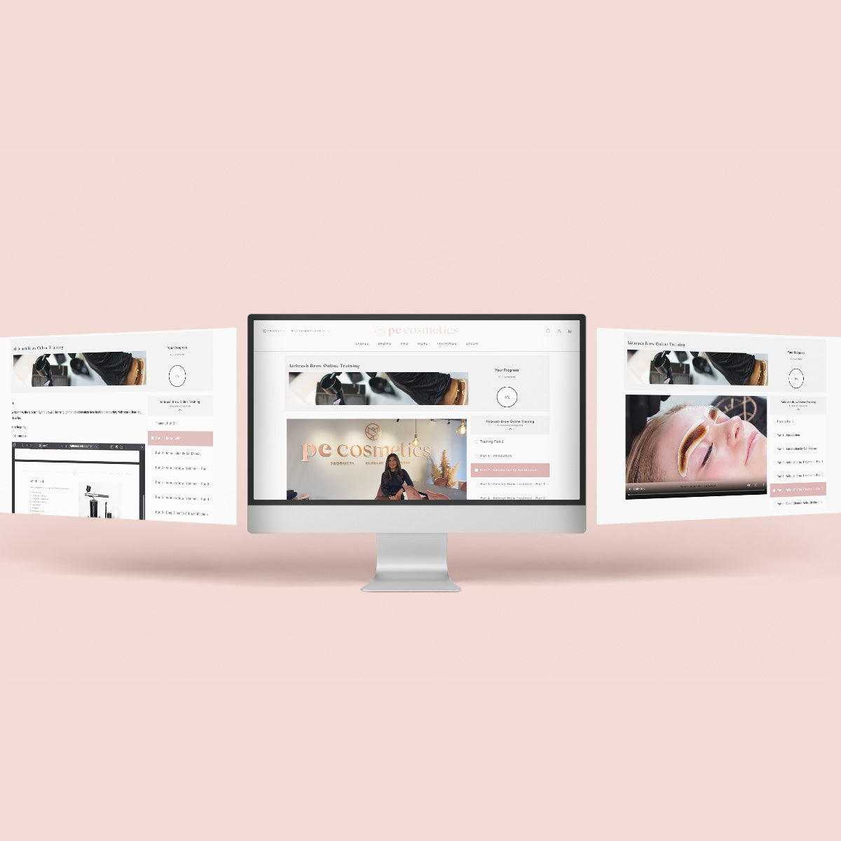 Airbrush Brow Online-Schulung - Frankreich